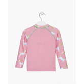 Traje De Baño Manga Larga Unicornio